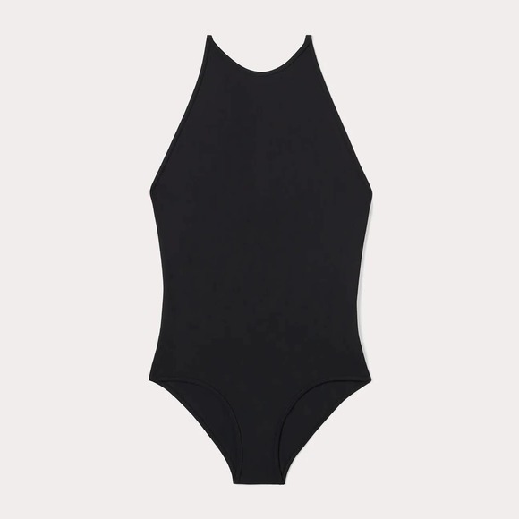 NEW TOTEME Black High Neck One Piece Swimsuit Size Medium - Picture 3 of 8